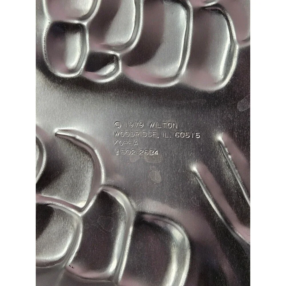 Wilton Turkey Cake Pan 2-Layer Cake Mix Vintage 1979